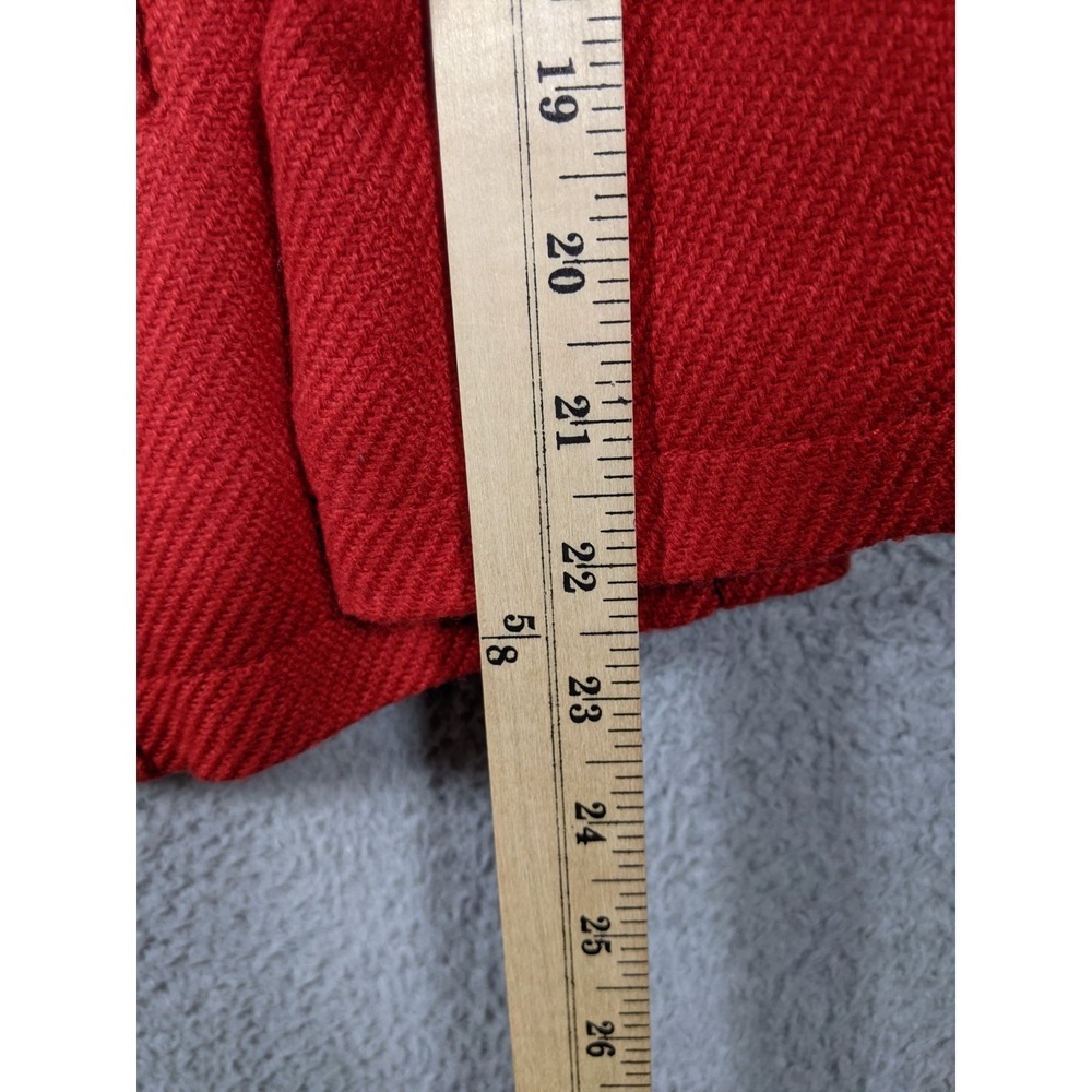 Old Navy Red Peacoat Girls XL (14) Acrylic Heavy Knit Double Breasted Cozy NWT - Picture 7 of 10